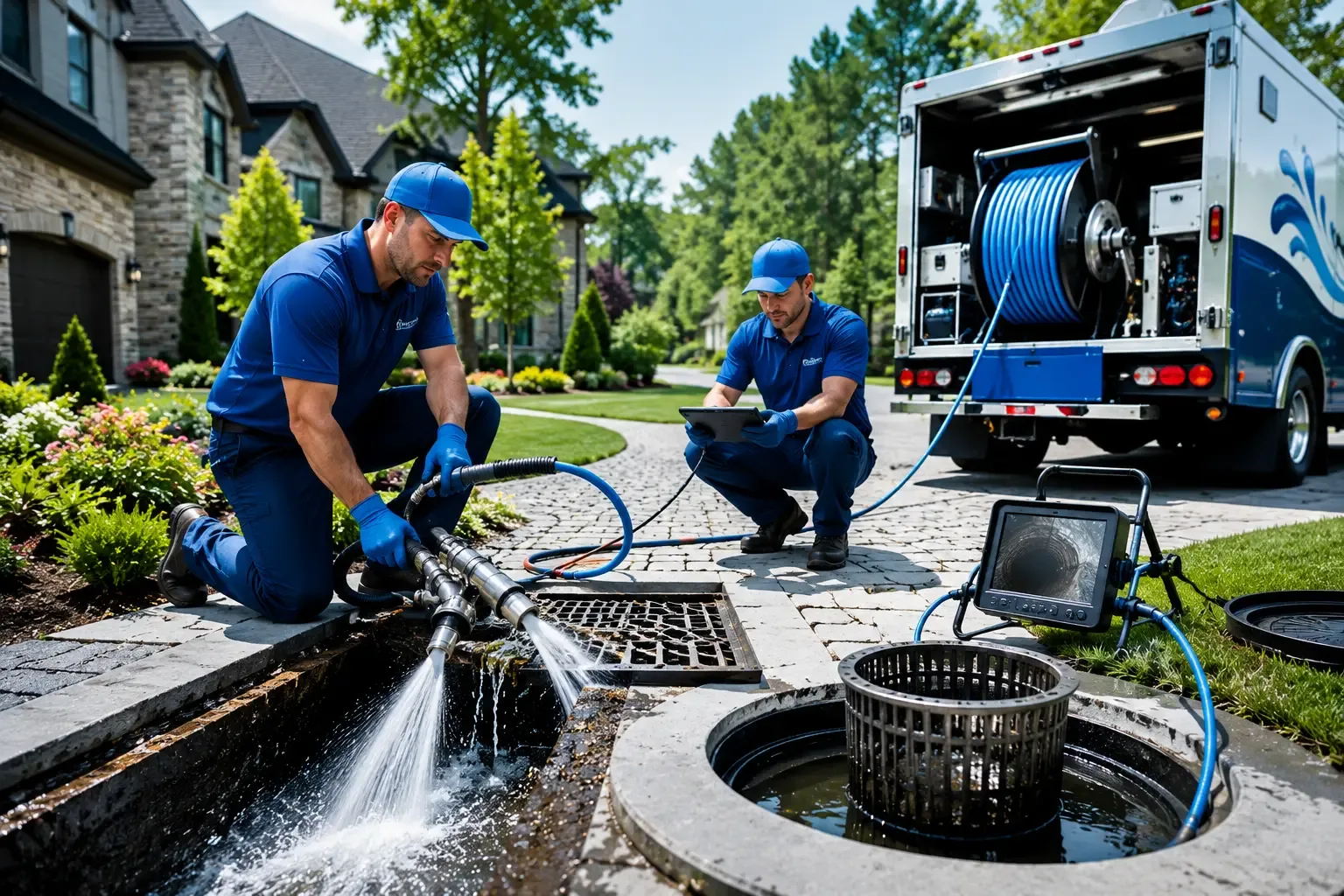 Local outdoor drain cleaning professionals in Freeport, TX