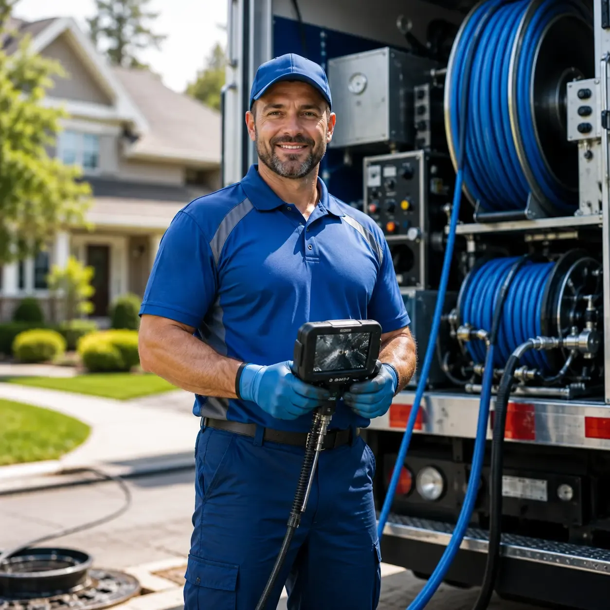 Local outdoor drain cleaning specialists in Freeport, TX